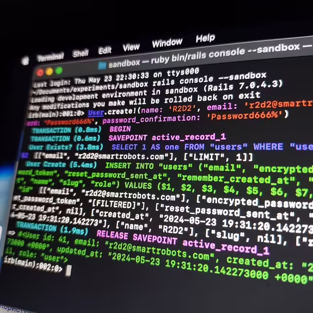 Wie funktioniert 'rails console --sandbox'?