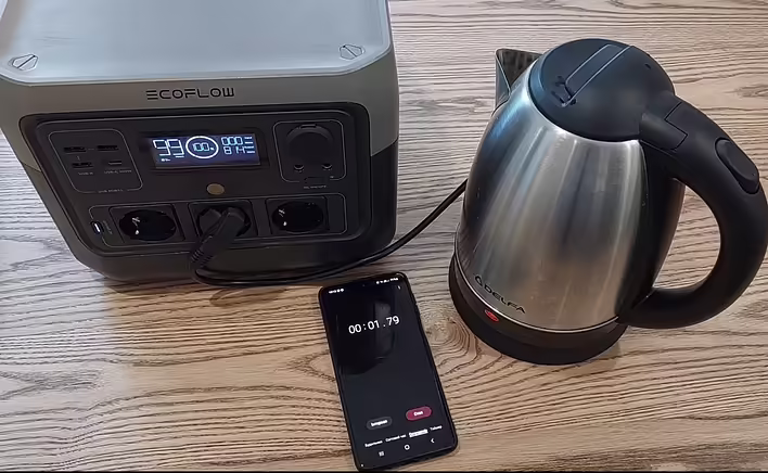 [Власний досвід] Електрочайник та EcoFlow River 2 Pro
