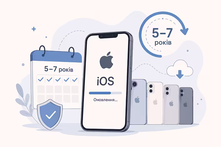 Wie viele Jahre erhält das iPhone iOS-Updates?