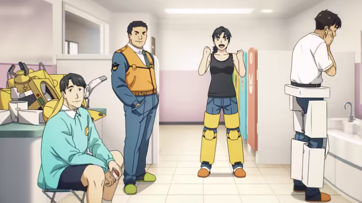 Patlabor EZY showed a character trailer featuring new members of Section 2.