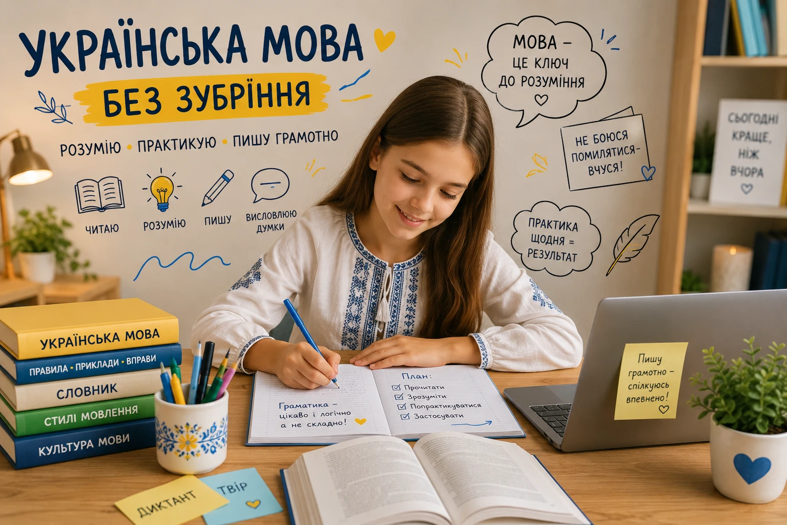 Українська мова без зубріння: чому одні діти вчаться легко, а інші ні
