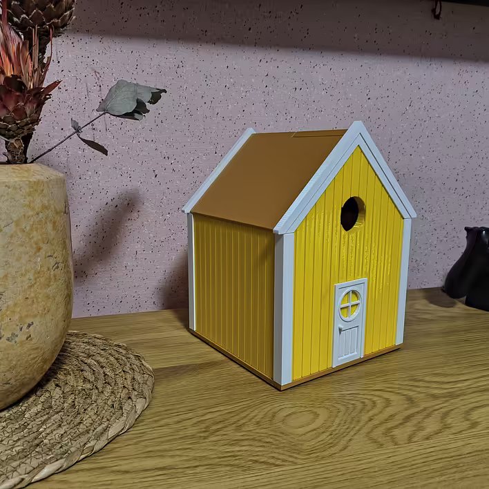 Wir drucken ein Vogelhaus