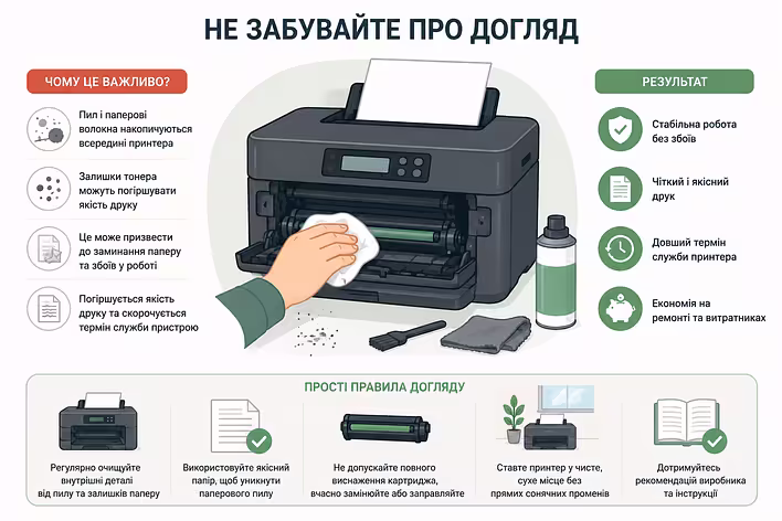 догляд за принтером