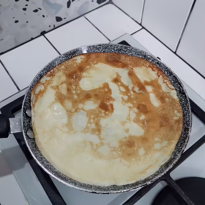 а це інша сторона першого млинця)