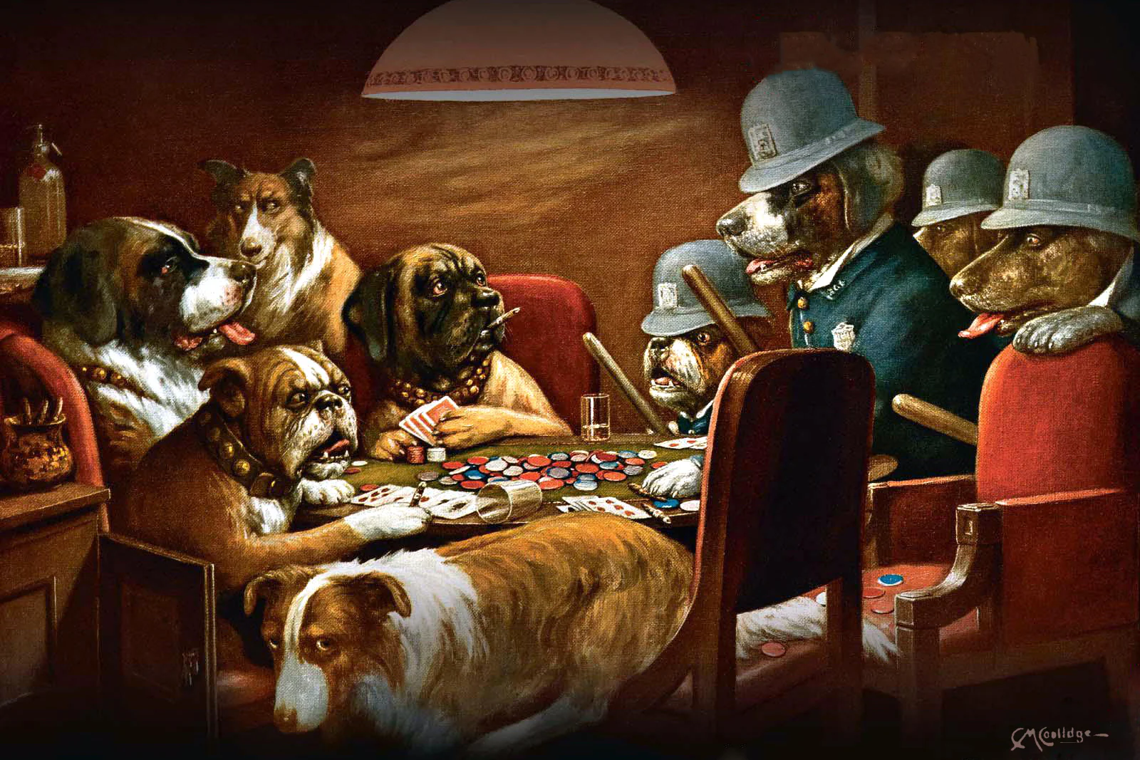 Pinched with Four Aces