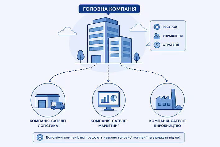 Сателіт у бізнесі