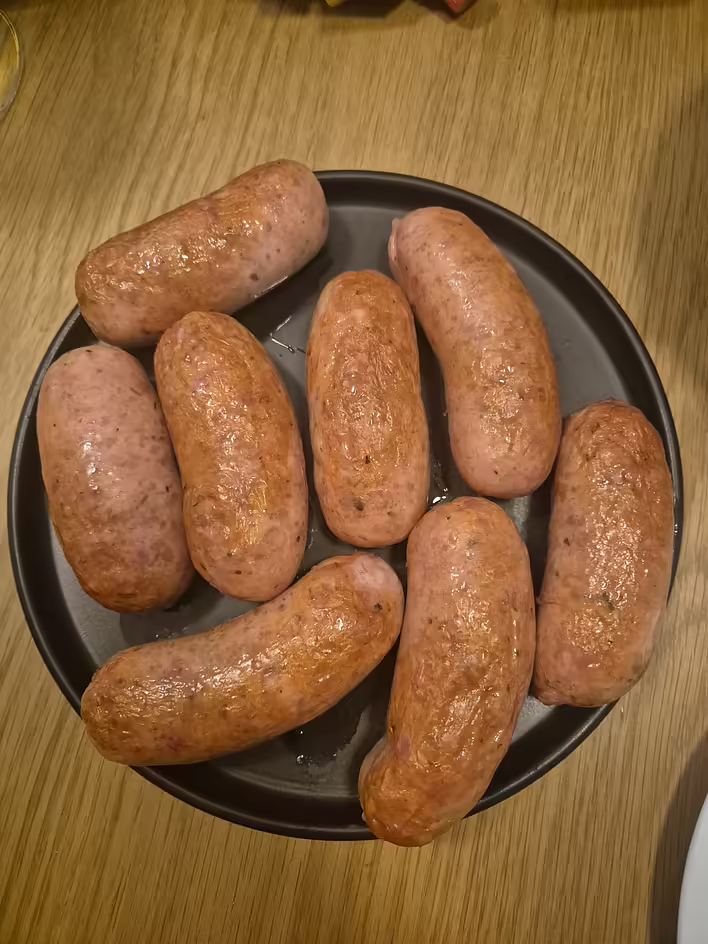#Готуємо_в_аерогрилі: ковбаски-гриль