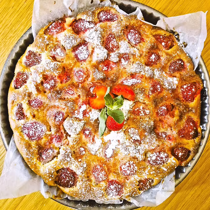 Erdbeerkuchen mit Mascarpone: Schritt-für-Schritt-Rezept mit Fotos