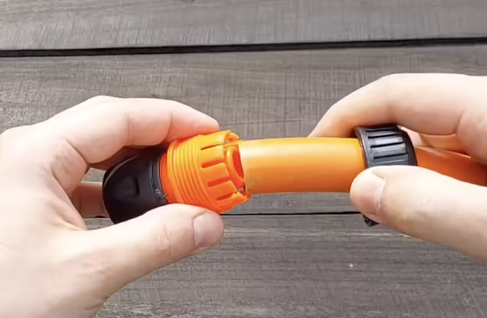 Садовий шланг в конекторі 3/4"