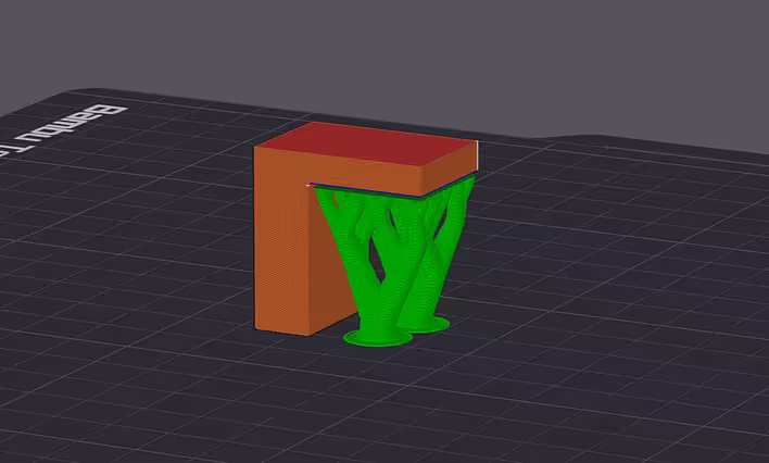 What is support in 3D printing?