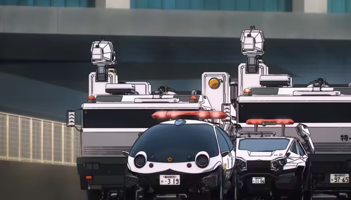 Patlabor EZY: für Datei 1 wurde ein Kollaborationsvideo mit Mori Calliope gezeigt