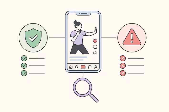 SafetyTok: welche viralen Selbstschutz-Tipps funktionieren und welche sehen nur beeindruckend aus